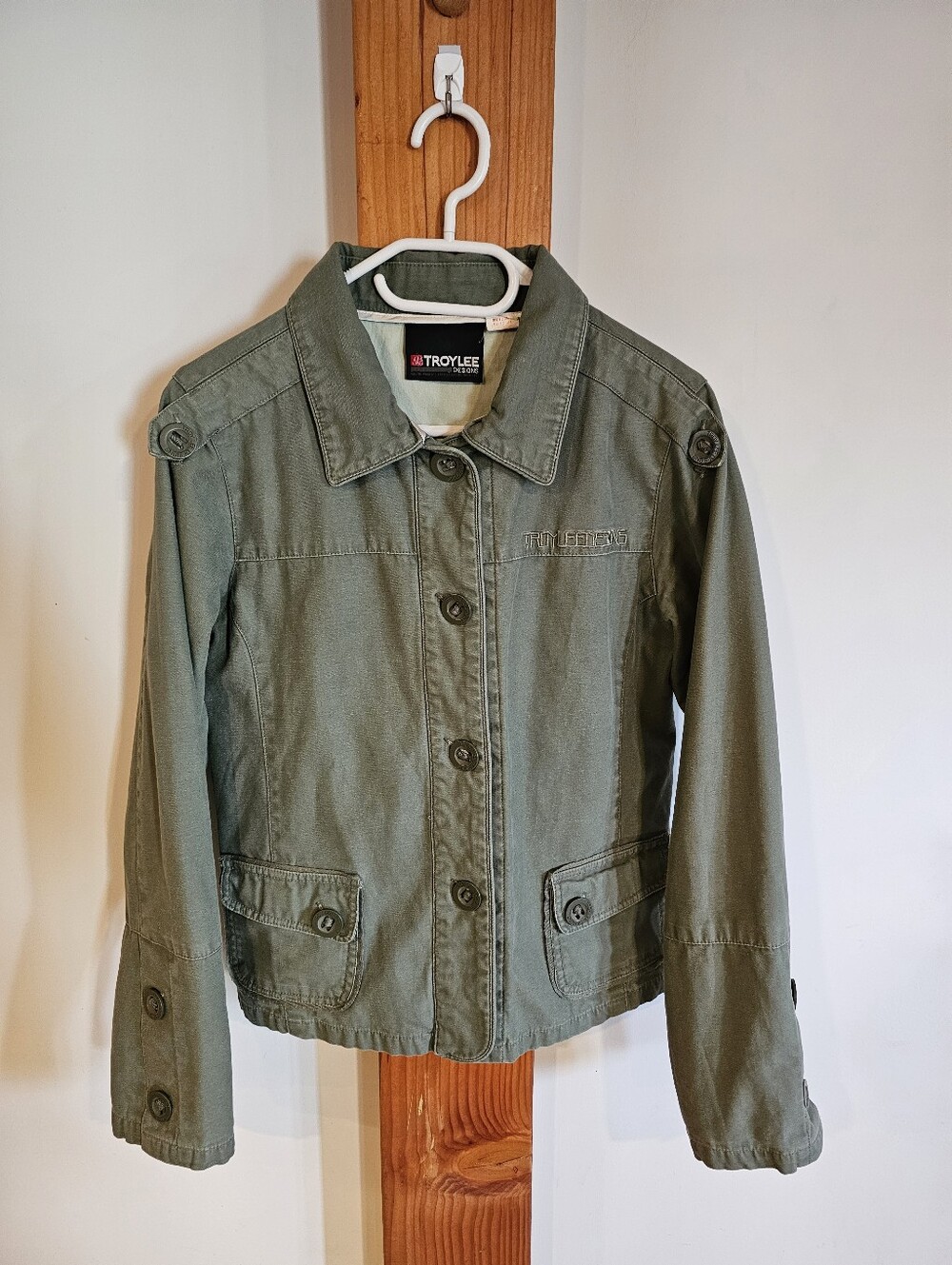 Troy Lee Designs Olive Green Military Utility Jacket